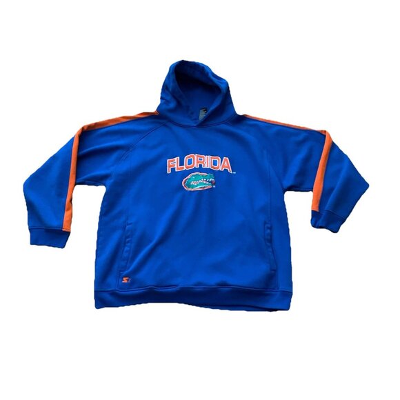 Vintage Embroidered 2XL University of Florida Gators Starter Hoodie Sweatshirt - Picture 1 of 12